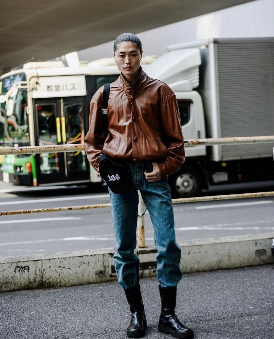 ジャケット・アウター VINTAGE Type A-2 Leather Flight Jacket