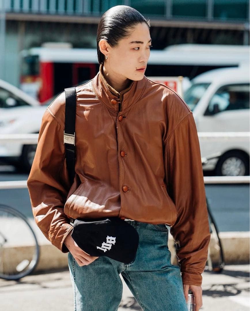 ジャケット・アウター VINTAGE Type A-2 Leather Flight Jacket