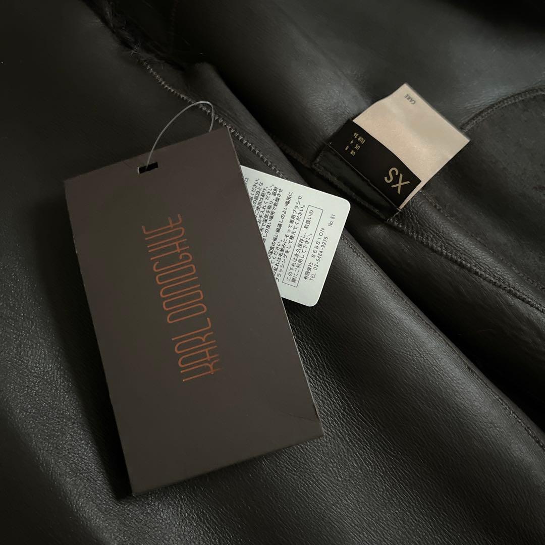KARL DONOGHUE/カールドノヒュー】LAMBSKIN ジレ
