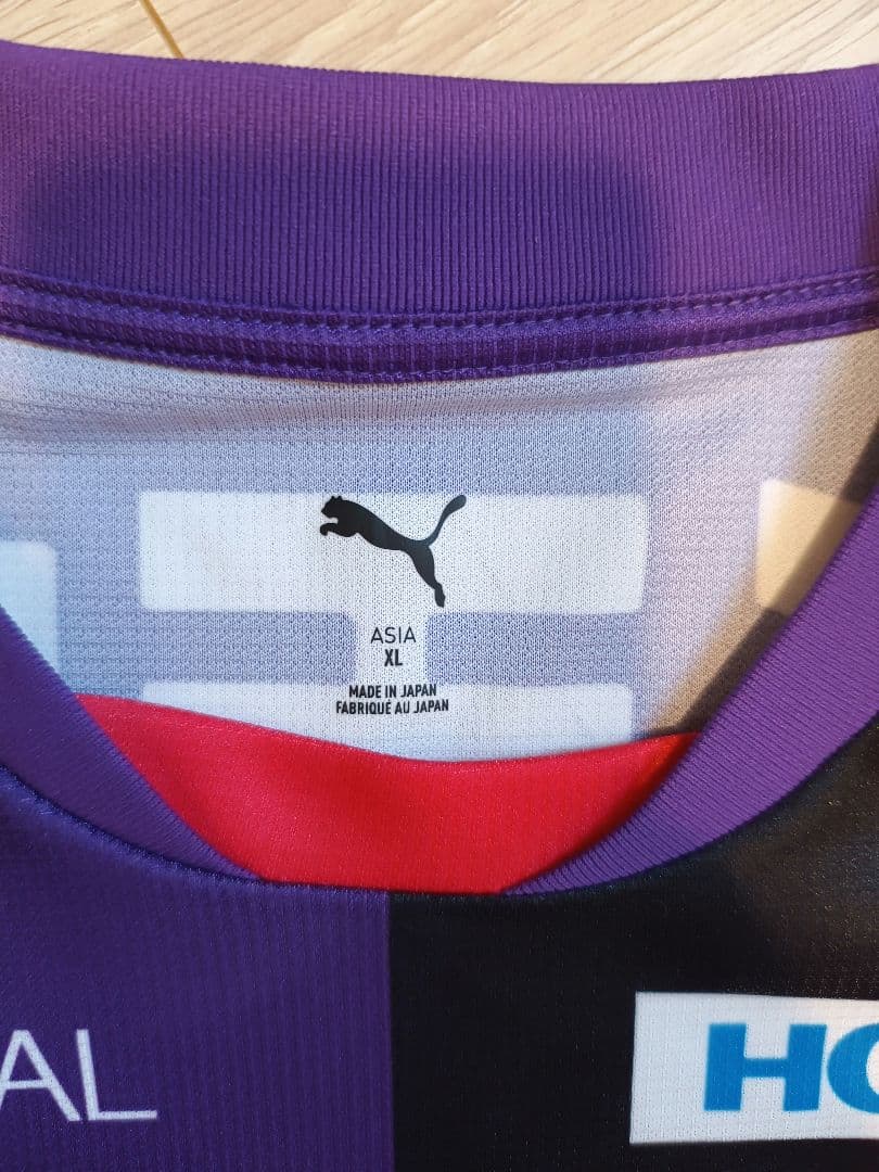 京都サンガFC オーセンティックユニフォーム XL マルコトゥーリオ