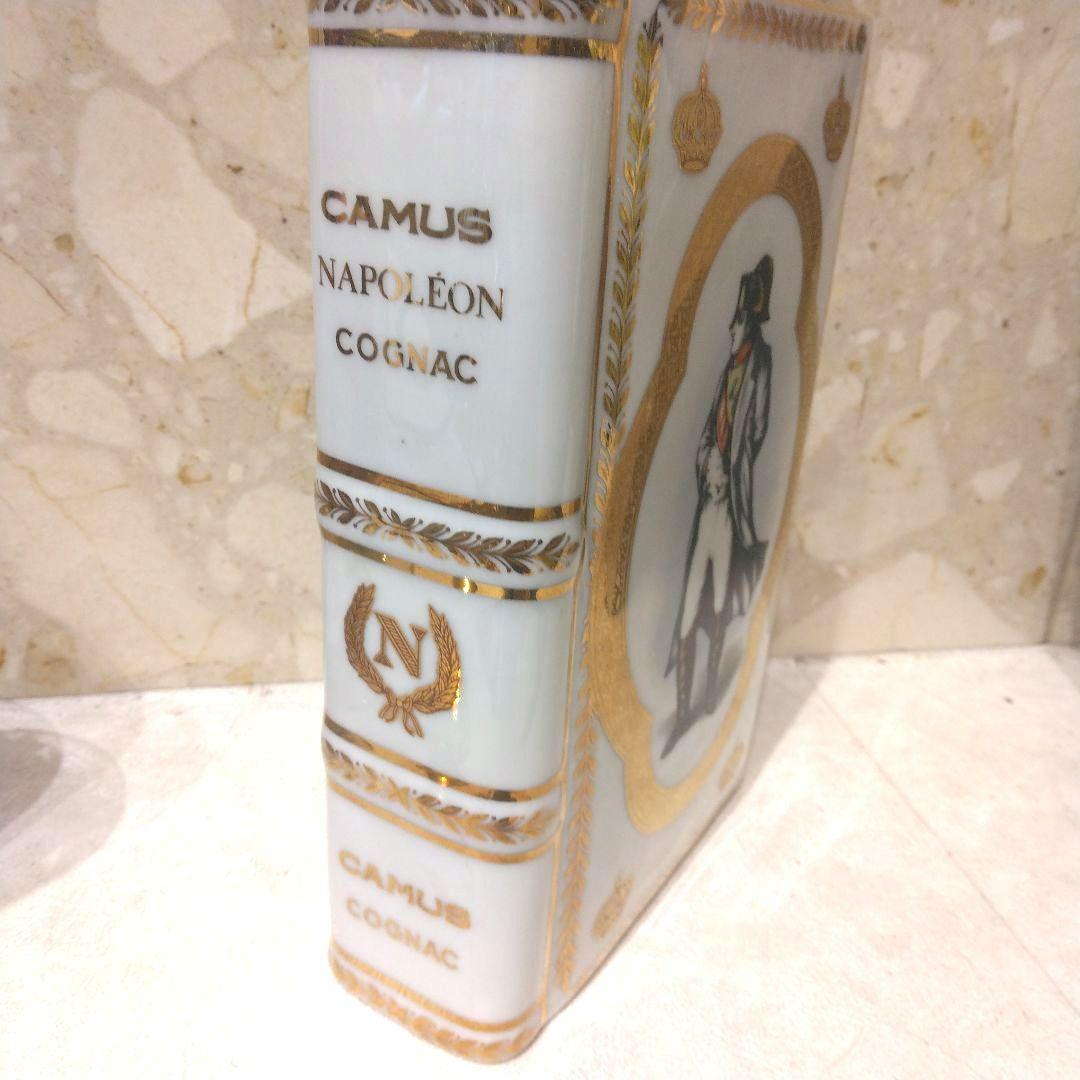 ♦CAMUS カミュ　ナポレオンブック型 コニャック 本型ボトル　未使用