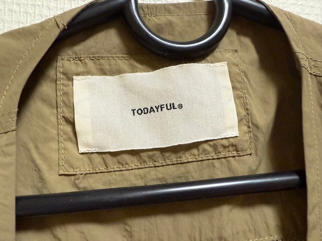 TODAYFUL ナイロンポケットベスト