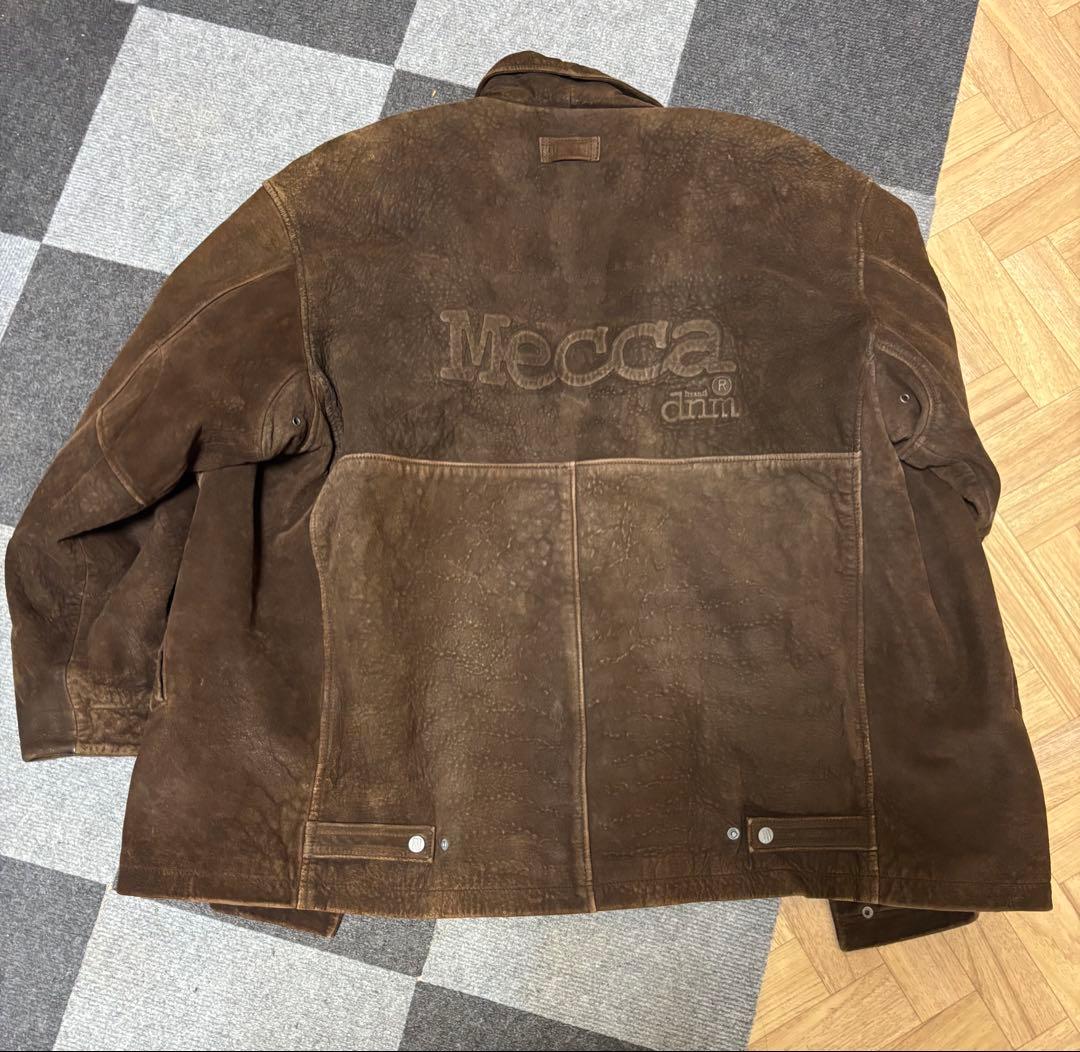 Mecca スエードジャケット XXL ブラウン