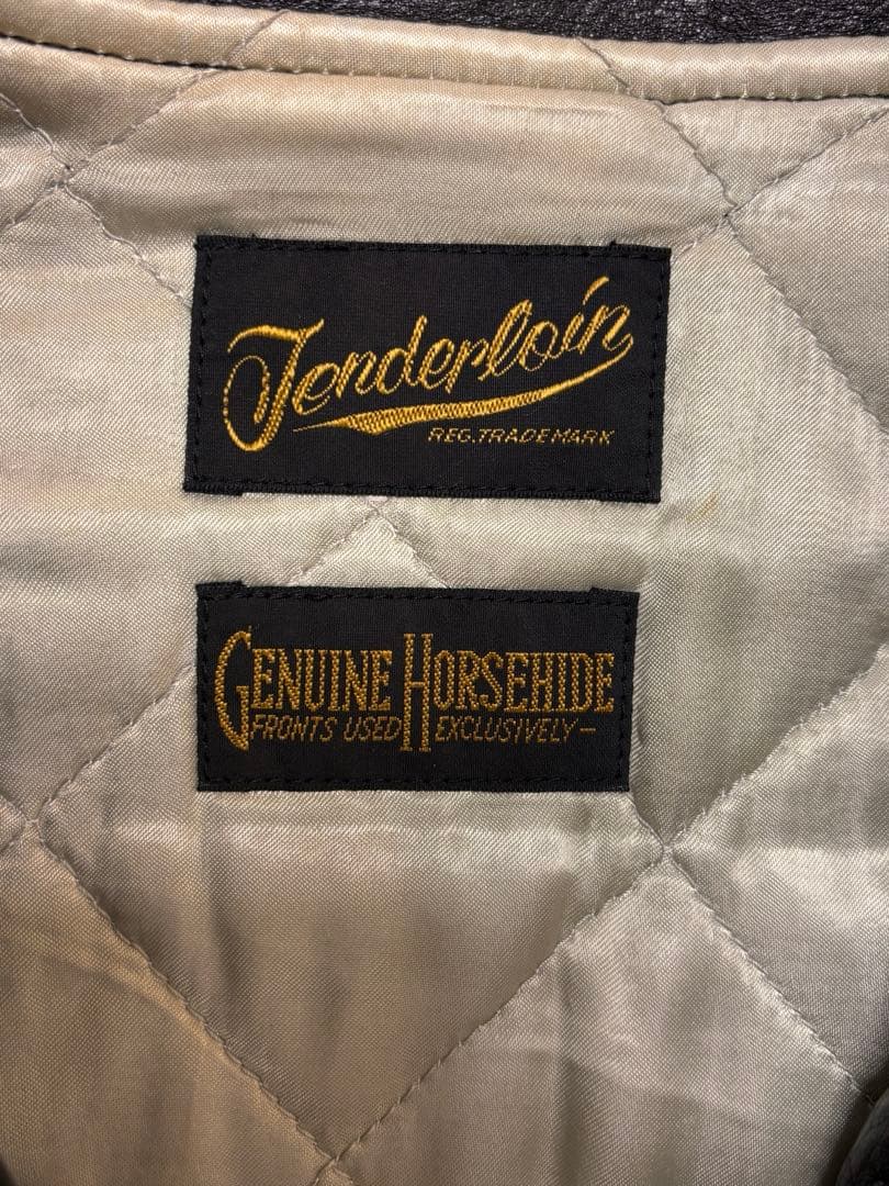 TENDERLOIN T-HIDE ホースハイド レザージャケット M 日本製