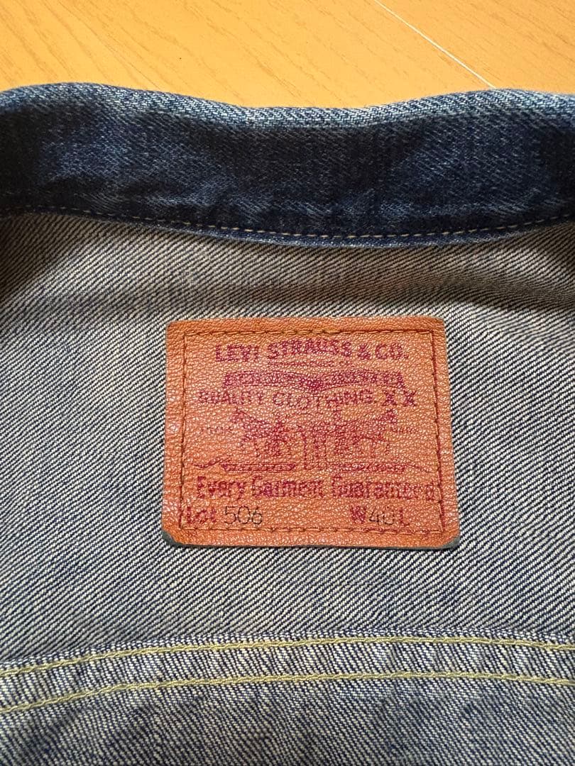90s Levi's 71506xx 1st デニムジャケット 濃紺 40
