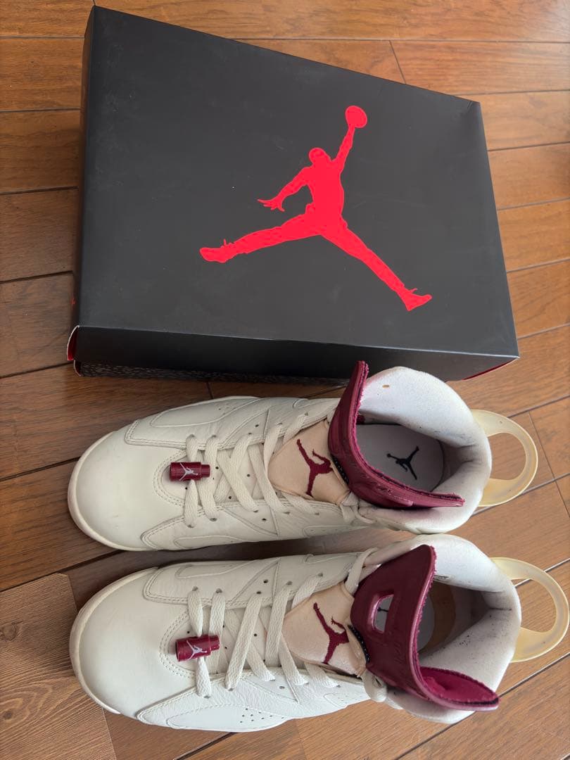 Jordan エアジョーダン 6マルーン27.５センチ