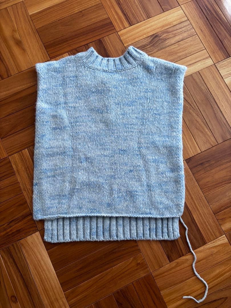Maison Margiela ニットベスト L ブルー