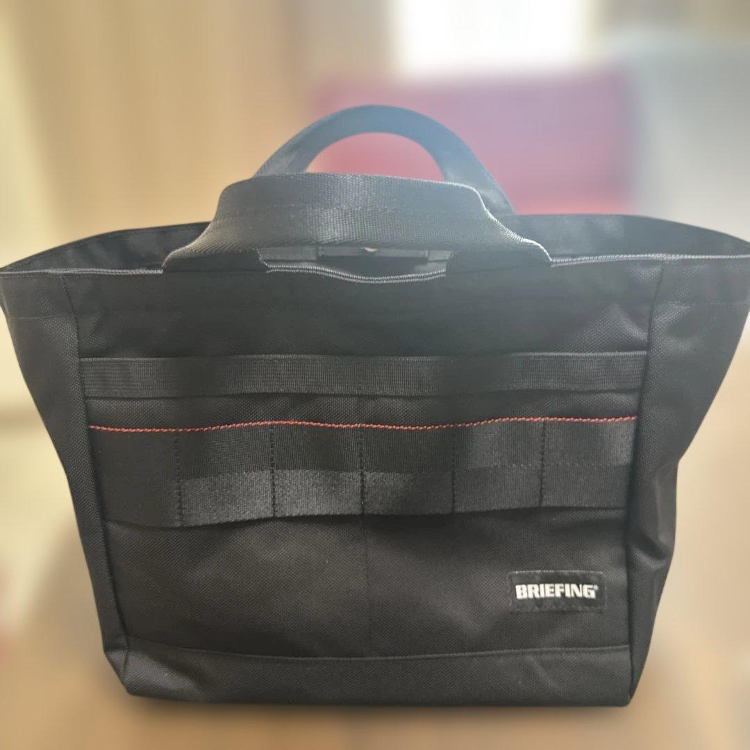 n*o様 BRIEFING 黒 トートバッグ