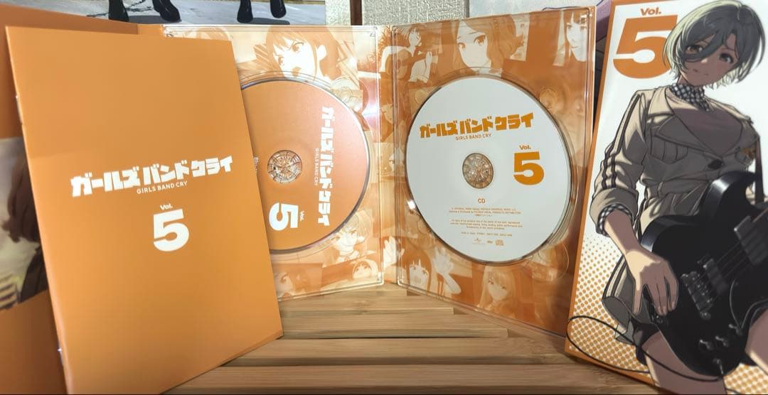 ガールズバンドクライ Blu-ray1-7巻セット　豪華特典付き