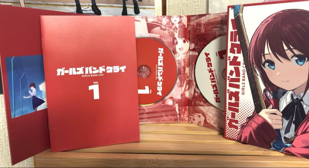 ガールズバンドクライ Blu-ray1-7巻セット　豪華特典付き