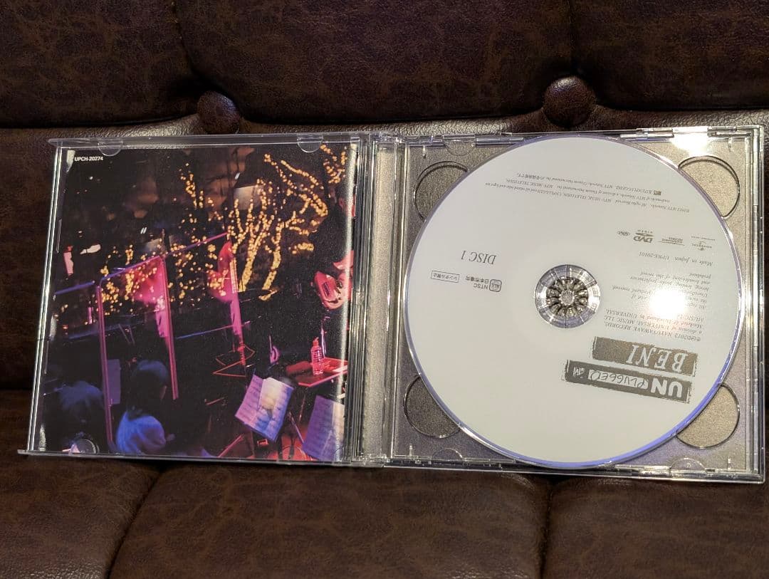 ミュージック BENI MTV Unplugged DVD CD