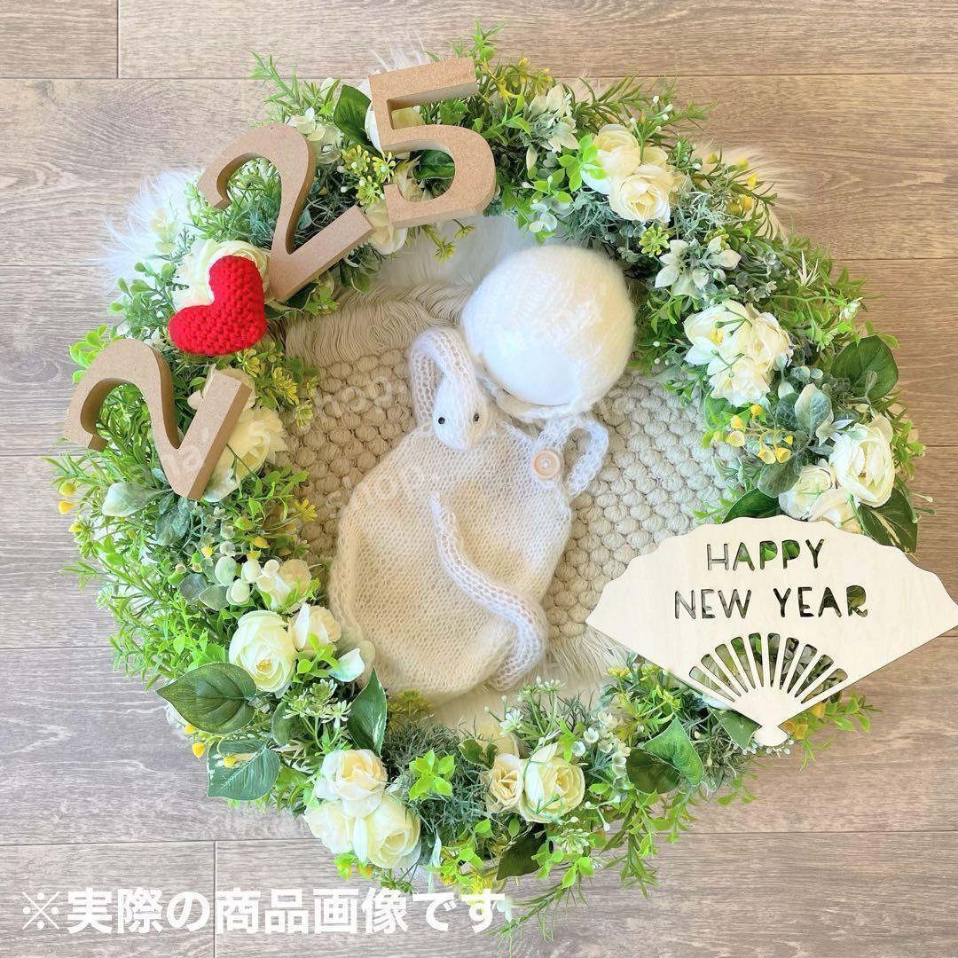 編み込み抹茶♪ヘビ帽子&へびオーバーオール&ぬいぐるみ　巳年　ニューボーンフォト