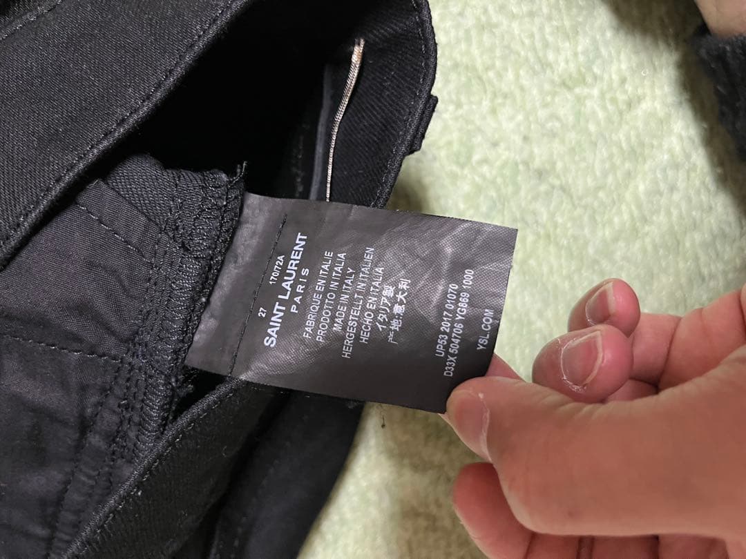 れ*様 【エディ期】18SS Saint Laurent Paris 27