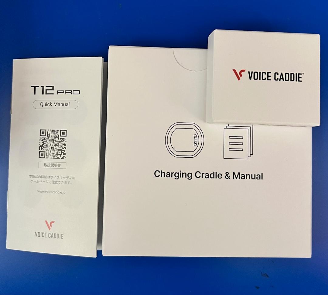 【ほぼ未使用・保証あり】VOICE CADDIE T12PRO 26年2月購入