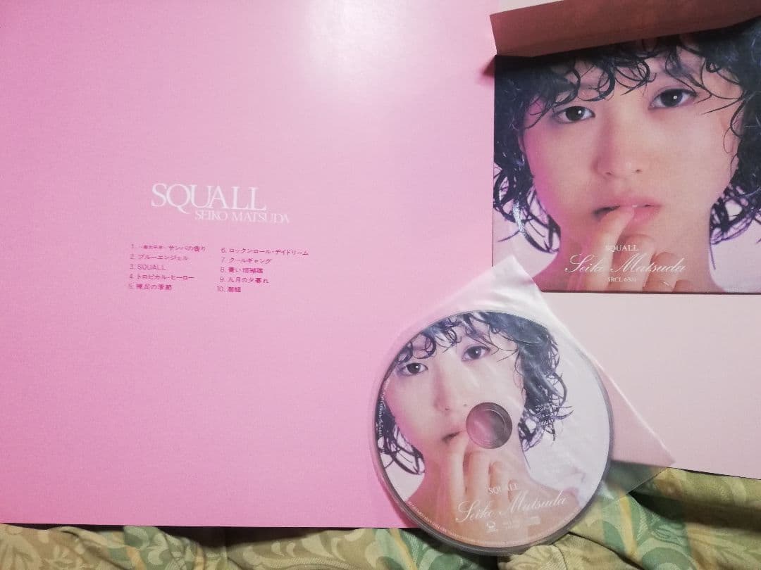 松田聖子 SQUALL他5枚 2006年リマスターCD LPサイズジャケット
