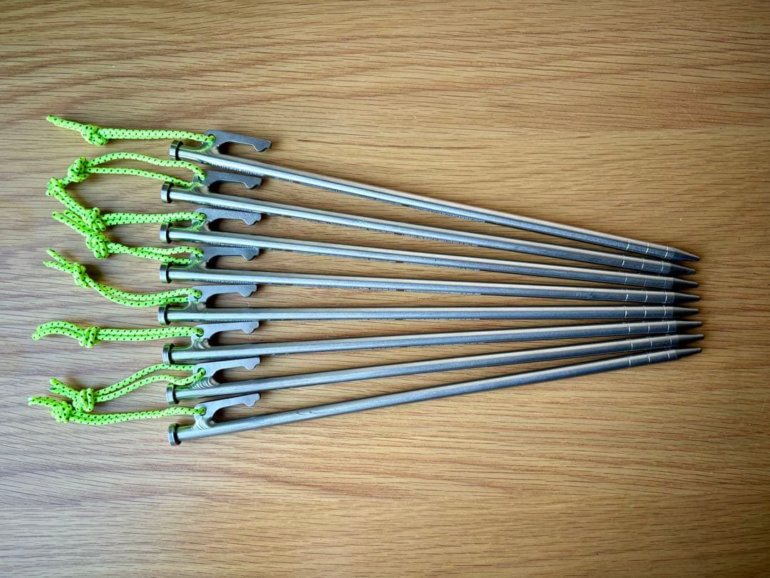 bonfire go outside BGO Ti peg L-30 8本セット