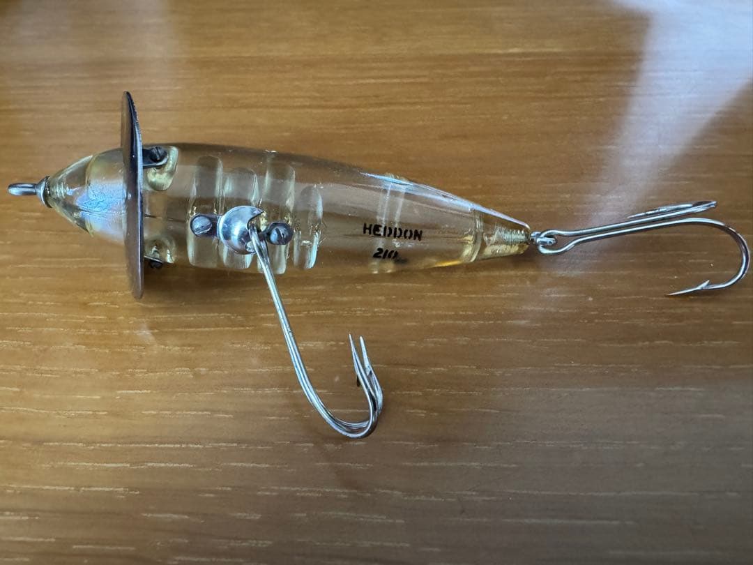 HEDDON 210 トップウォーター ルアー クリア