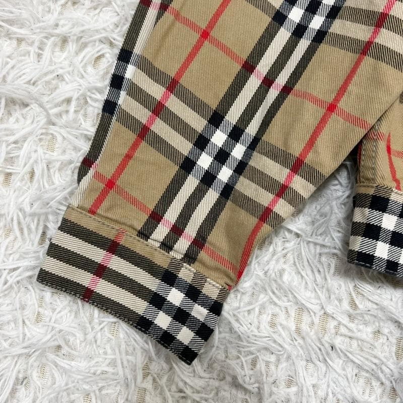 極美品 Burberry Supreme コラボ デニム トラッカージャケット