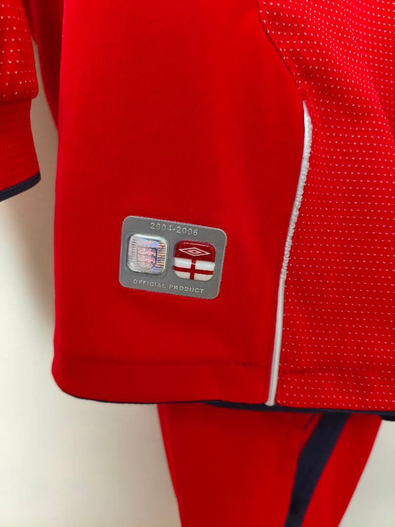 ウェア Beckham 7 England  2004/05 Longsleve