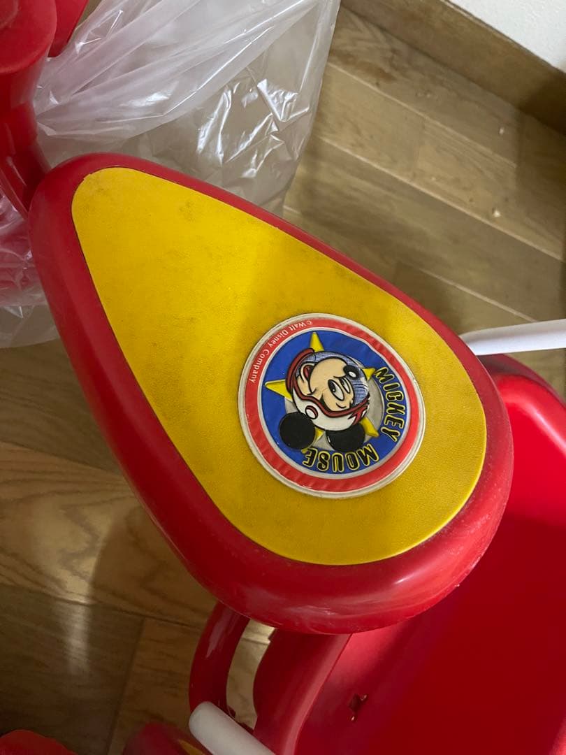 ディズニー　昭和レトロ　三輪車