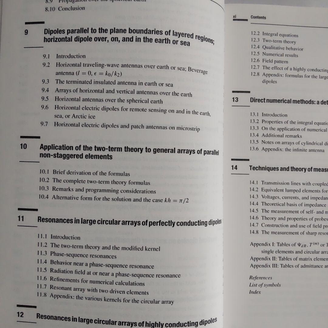 洋書 Cylindrical Antennas and Arrays