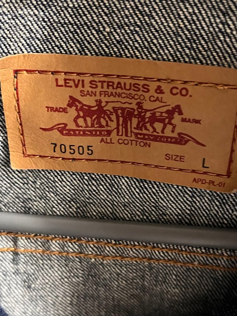 Levi's デニムジャケット インディゴ