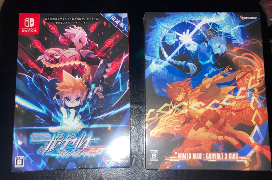 【未開封】蒼き雷霆 ガンヴォルト ストライカーパック 鎖環 限定版