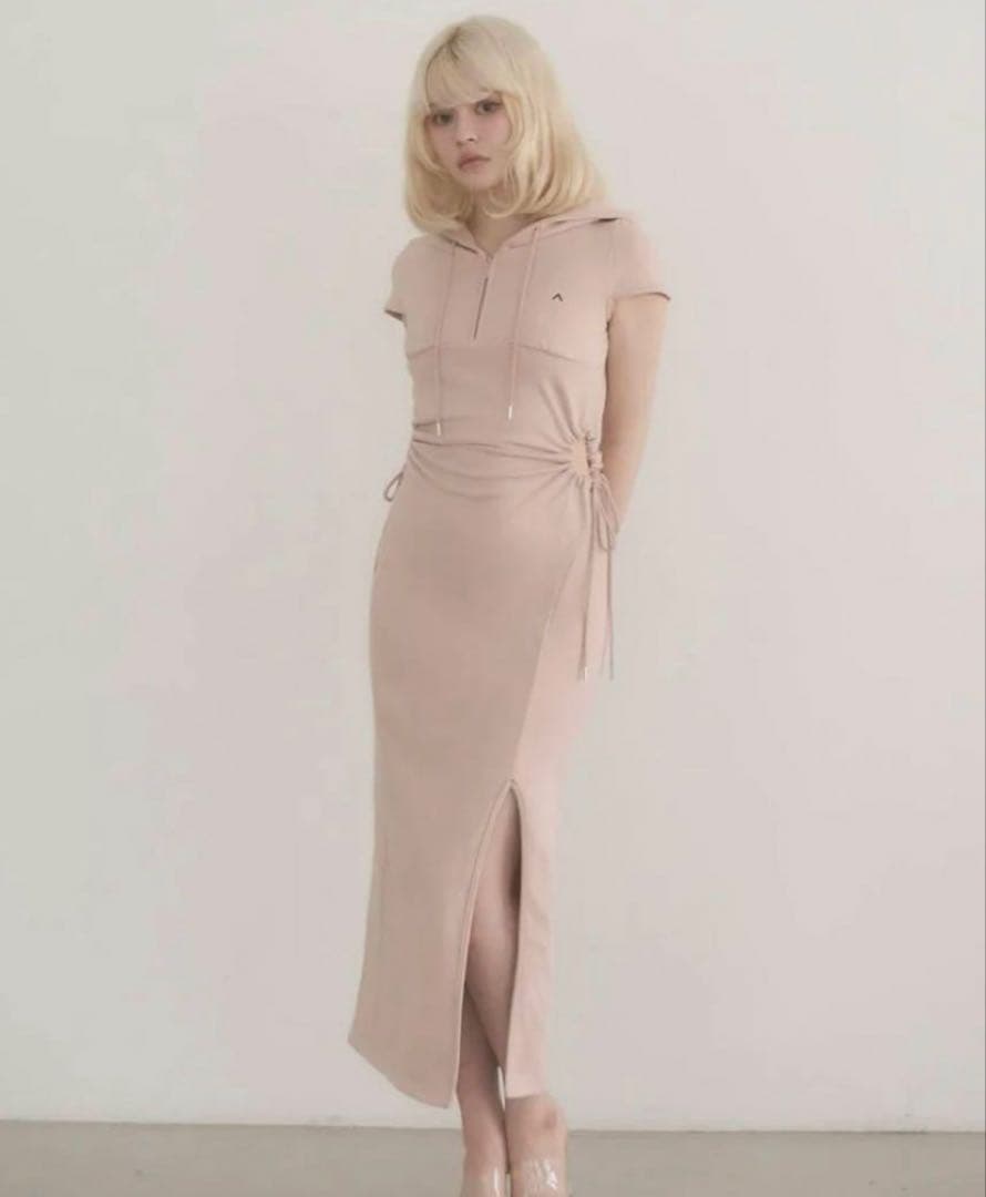 x*n様 andmary Emily slit dress 　pink