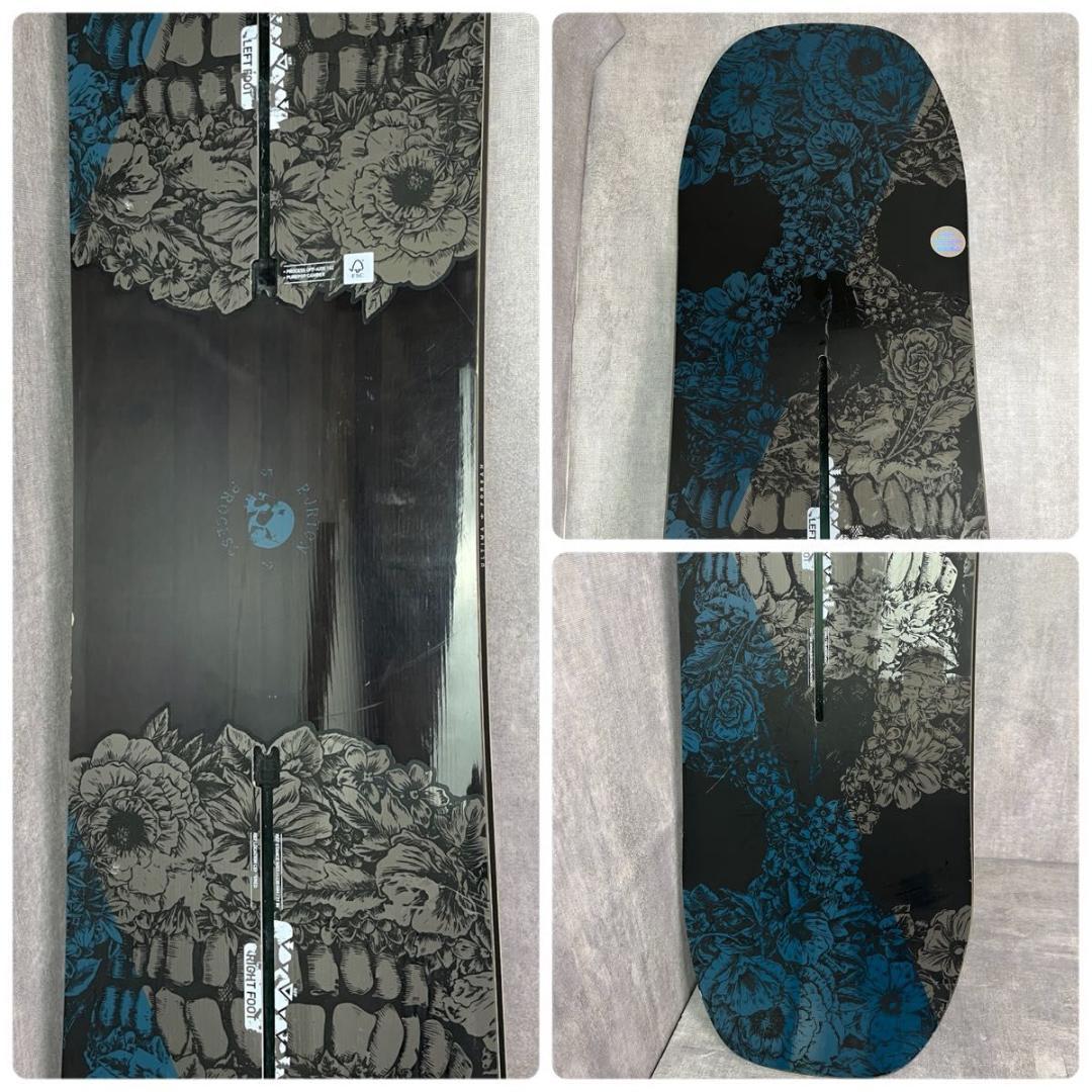 バートン PROCESS 152cm メンズ スノーボード 3点セット パーク