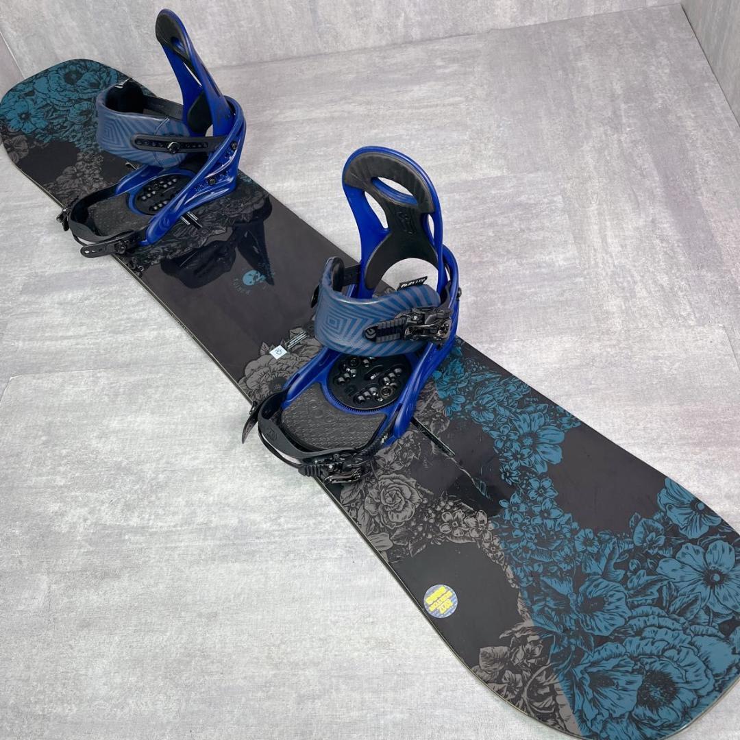バートン PROCESS 152cm メンズ スノーボード 3点セット パーク