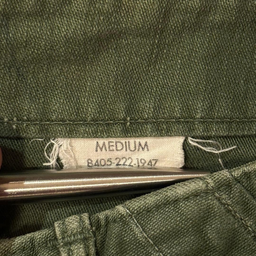 60s US ARMY OG-107 ベイカーパンツ TYPE1 初期型サイズM