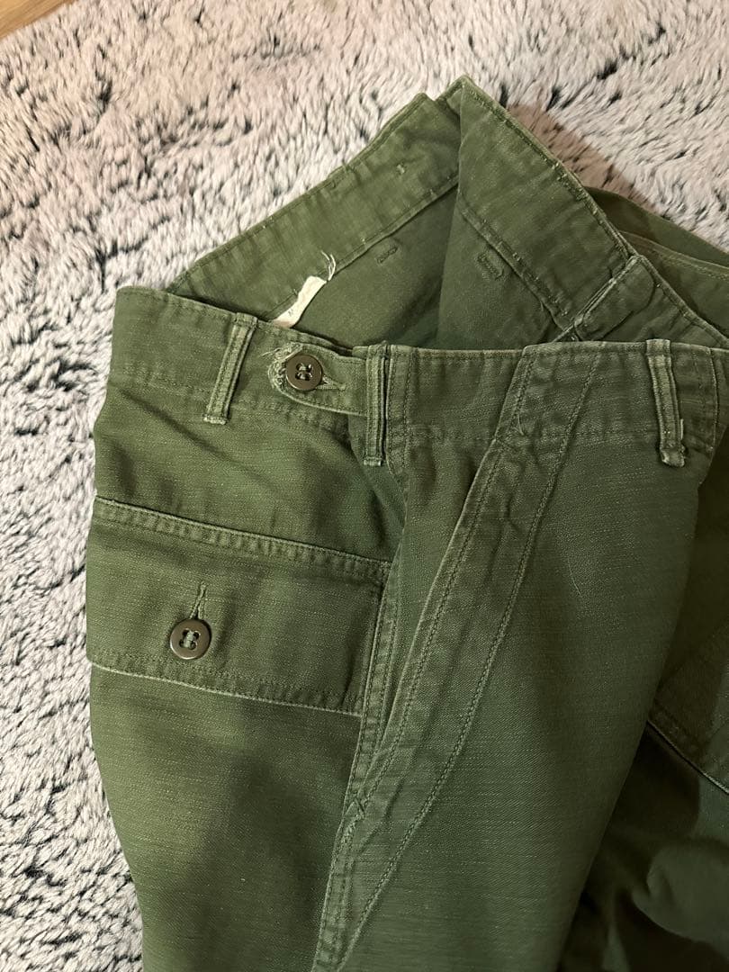 60s US ARMY OG-107 ベイカーパンツ TYPE1 初期型サイズM