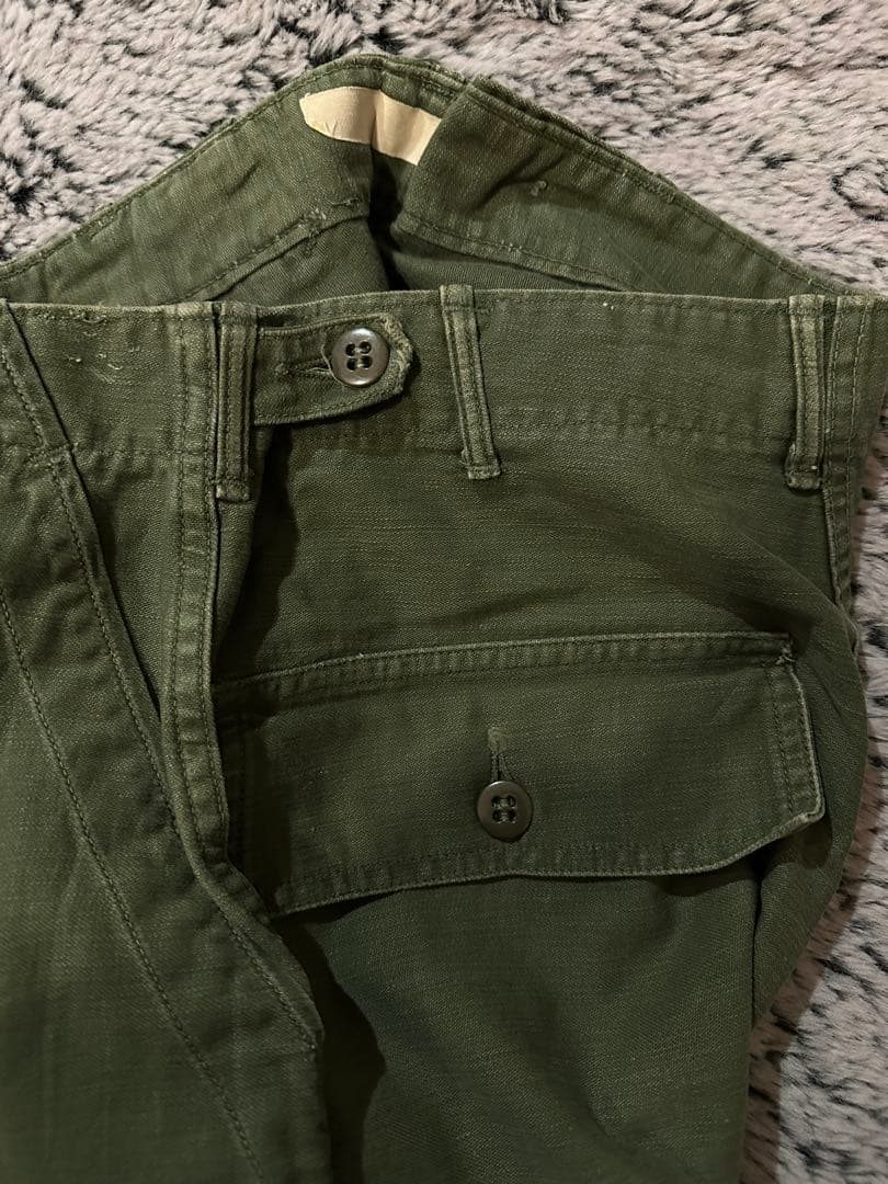 60s US ARMY OG-107 ベイカーパンツ TYPE1 初期型サイズM