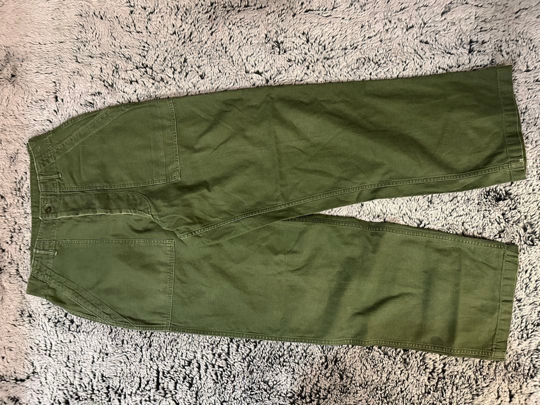 60s US ARMY OG-107 ベイカーパンツ TYPE1 初期型サイズM