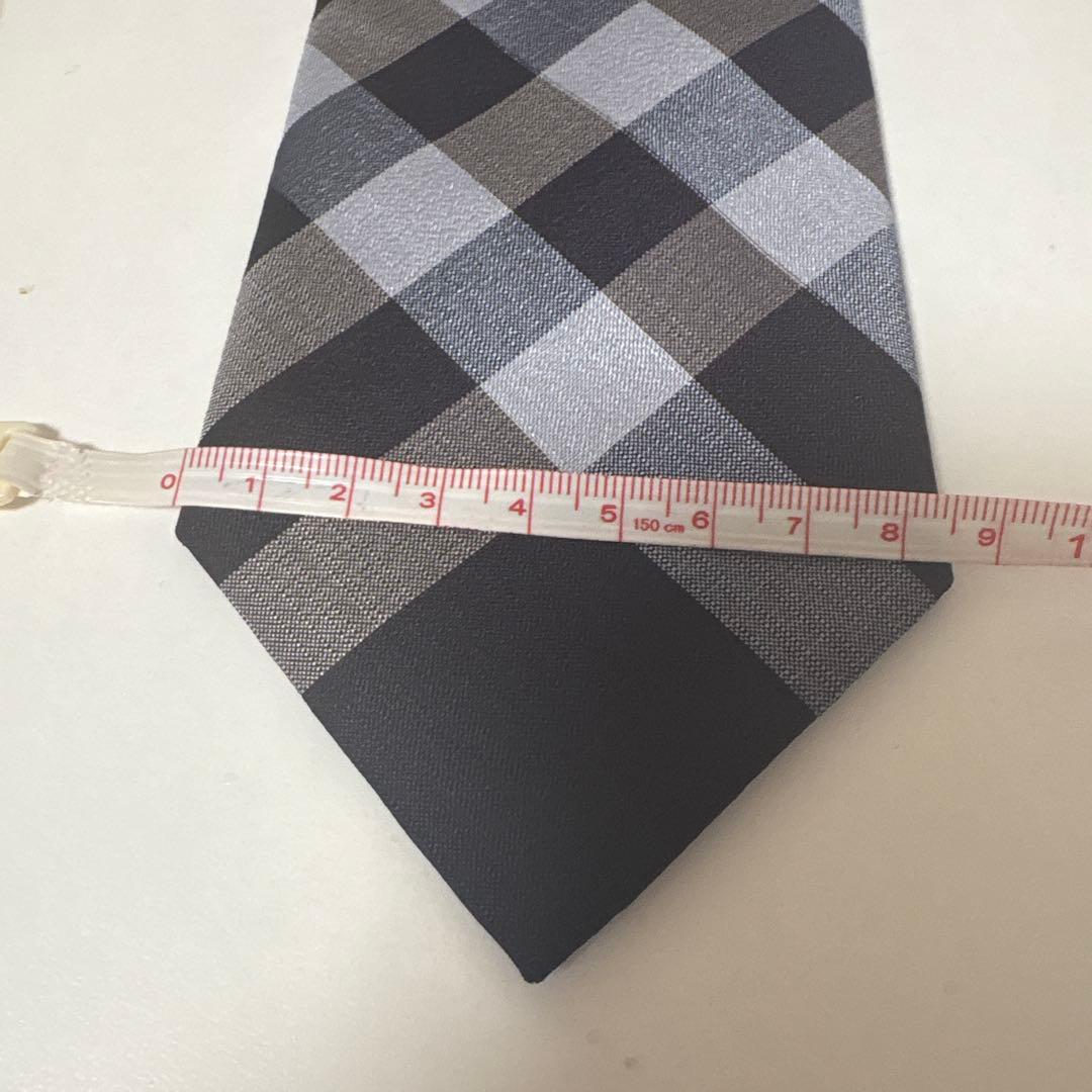 美品♡ Burberry バーバリー　チェック柄　ネクタイ　シル