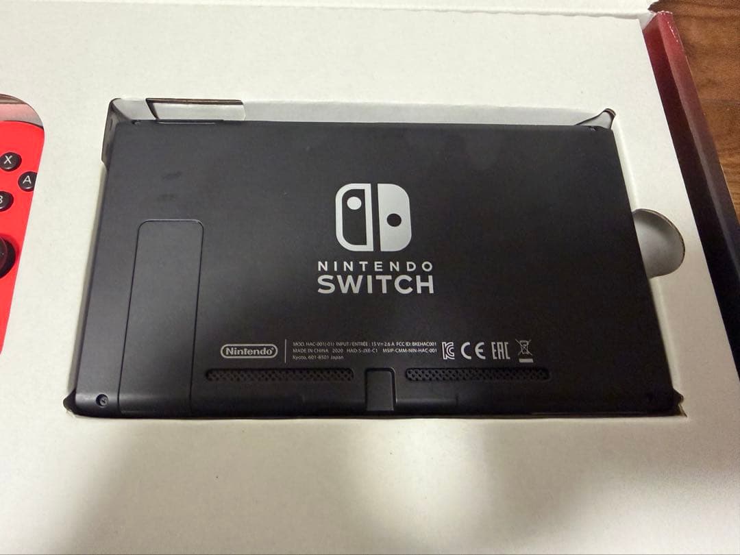 Nintendo Switch ネオンブルー/ネオンレッド 本体　美品