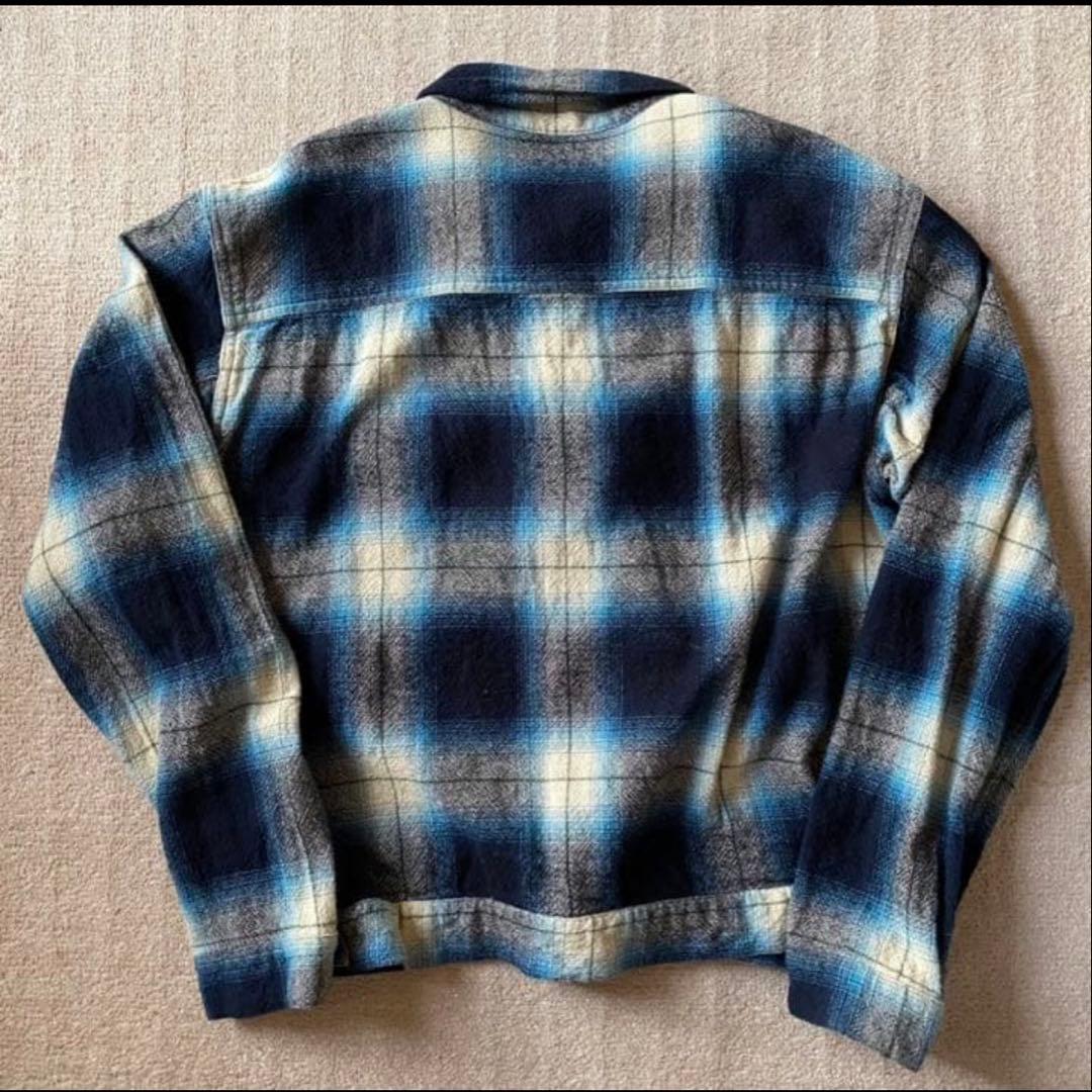 RRL ラルフローレン 2nd オンブレチェック ジャケット