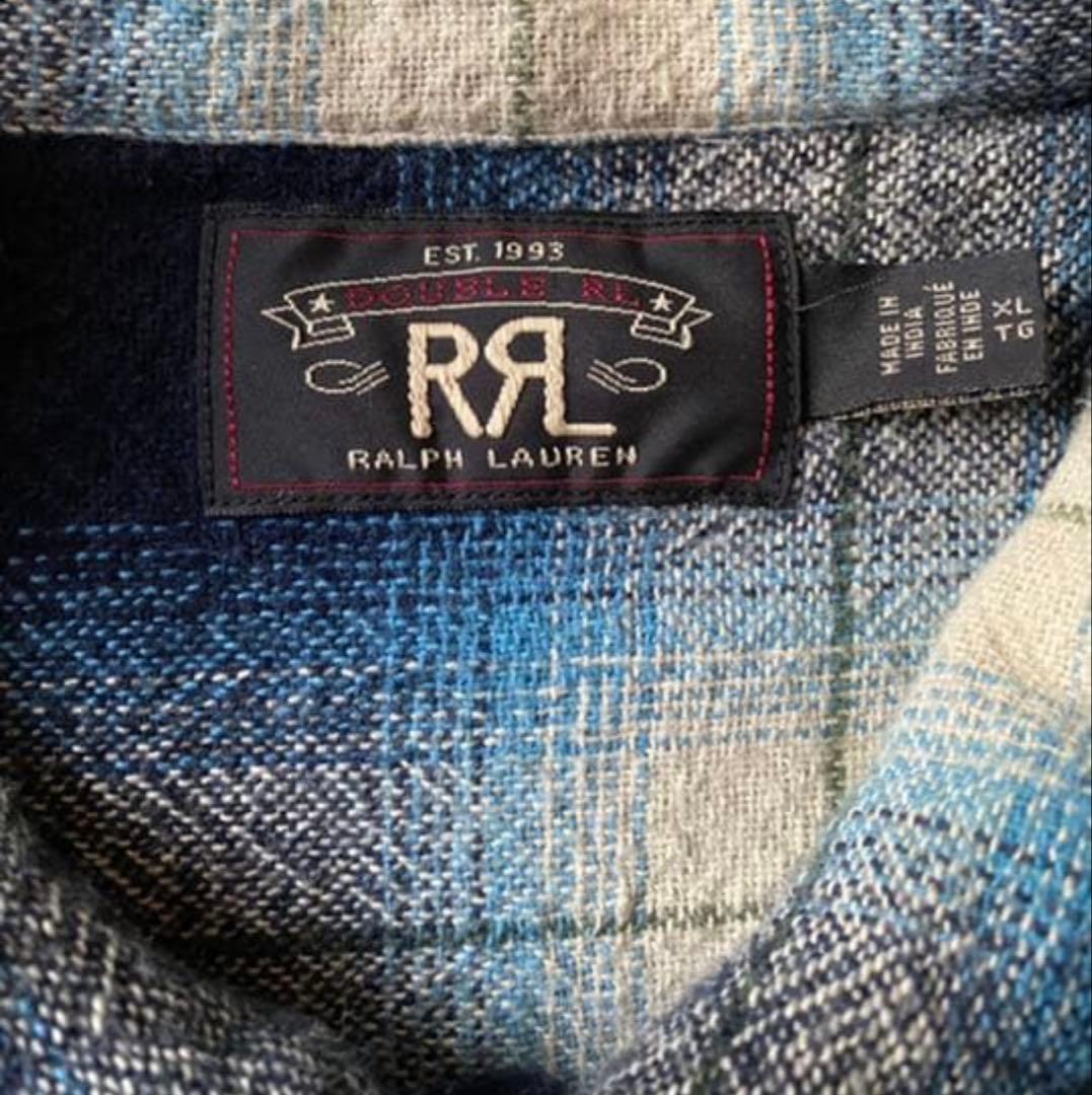 RRL ラルフローレン 2nd オンブレチェック ジャケット