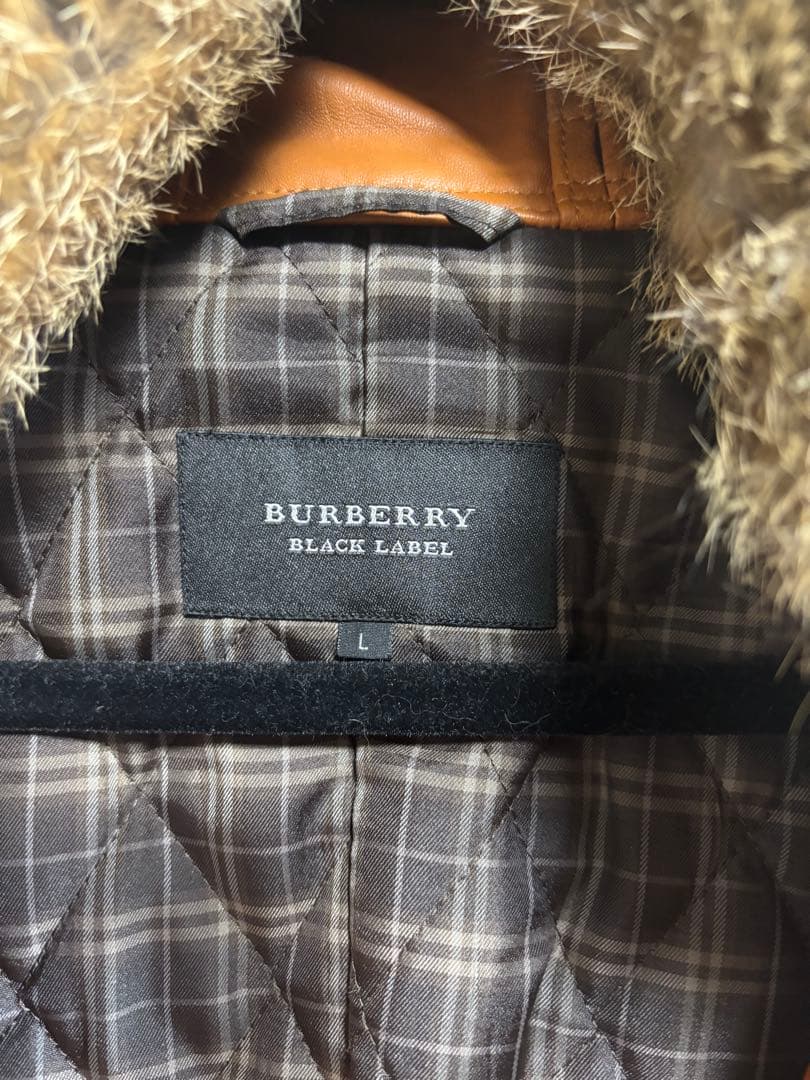 Burberry Black Label レザージャケット L メンズ