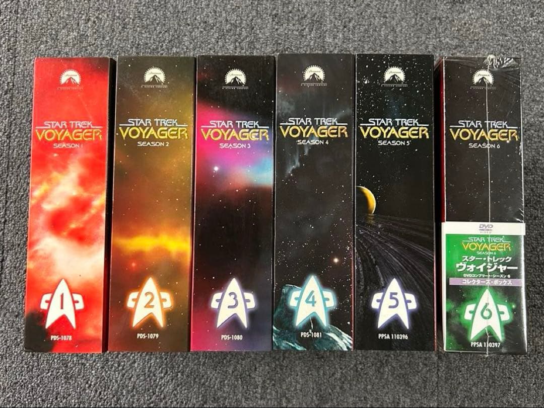 ⭐︎スタートレック ボイジャー 1から6セット DVD BOX⭐︎