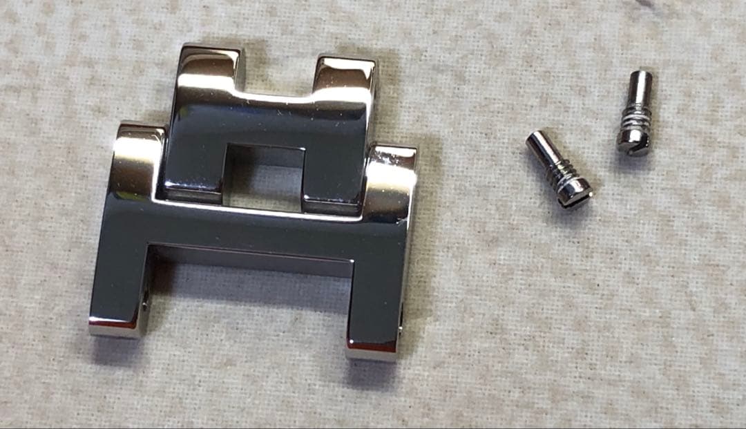 【新品未使用】純正エルメス クリッパー ナクレ　CL4.210 1コマ 12ｍｍ