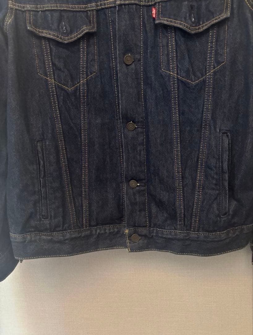 【超美品】Levi's Premium デニムジャケット ダークブルー