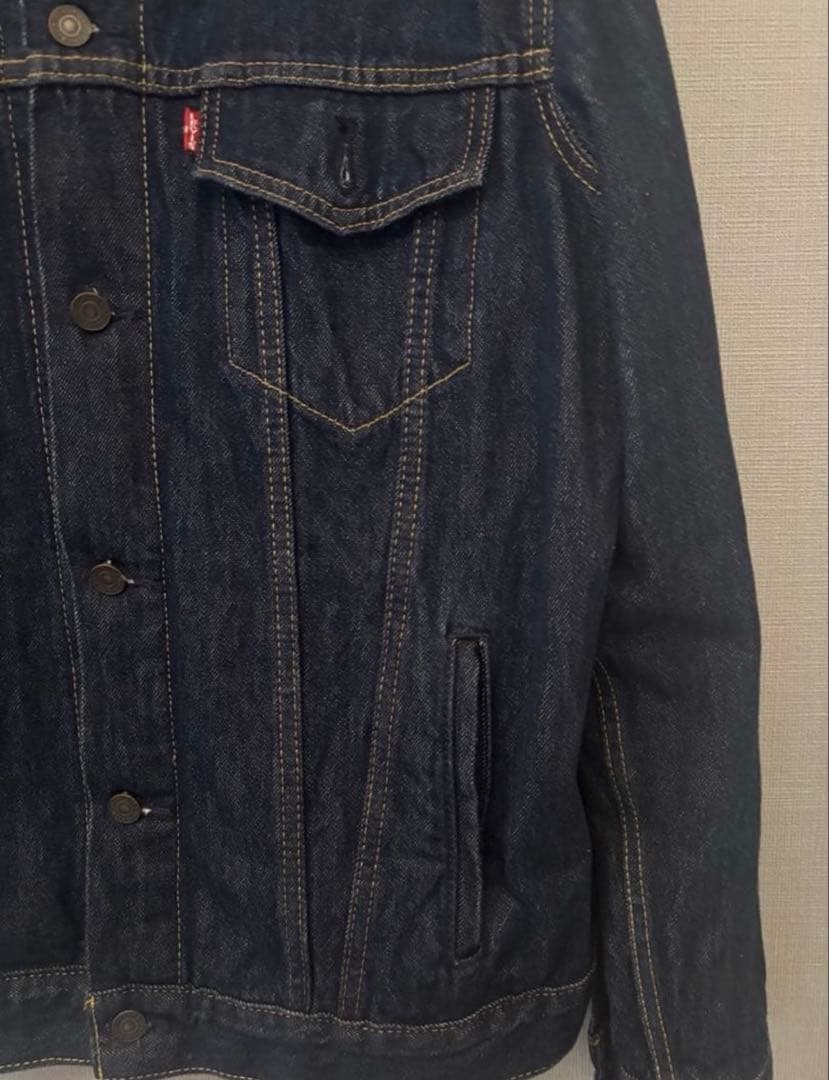 【超美品】Levi's Premium デニムジャケット ダークブルー