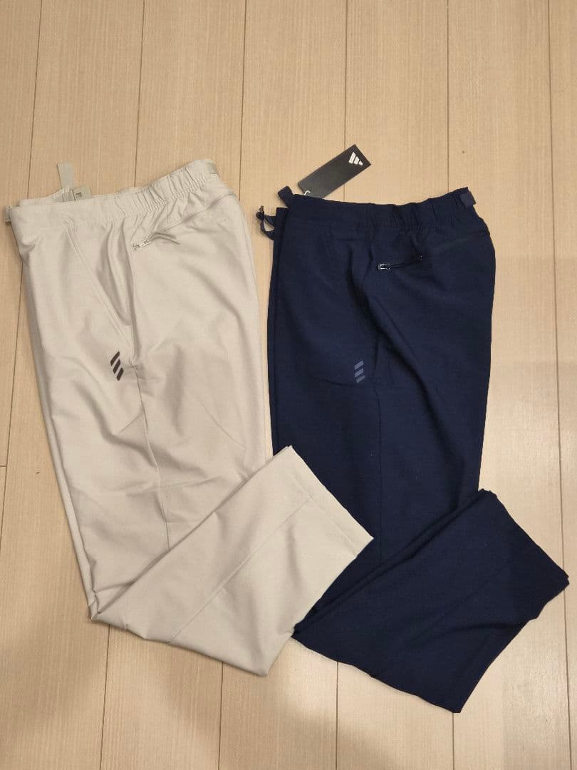 【試着のみ】adidas アディダスゴルフ 2色セット 秋冬パンツ Mサイズ