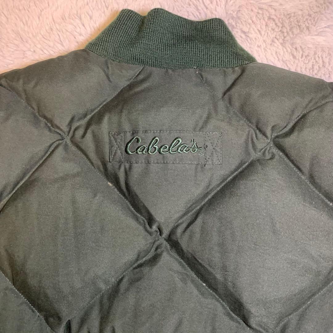 Cabela's 90-00s ダイヤモンドキルティングダウンベストXL