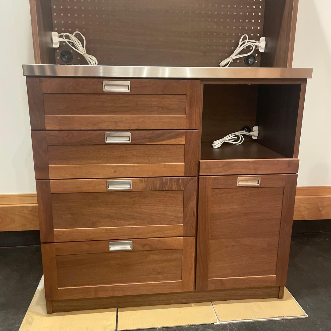 【大川家具　末次家具工芸】Fino フィーノ　キッチンボード　幅100cm
