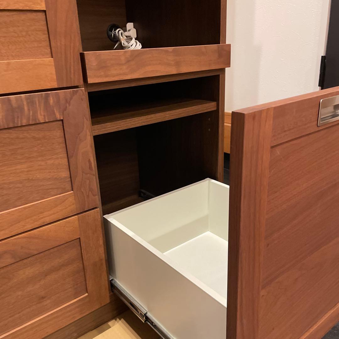 【大川家具　末次家具工芸】Fino フィーノ　キッチンボード　幅100cm