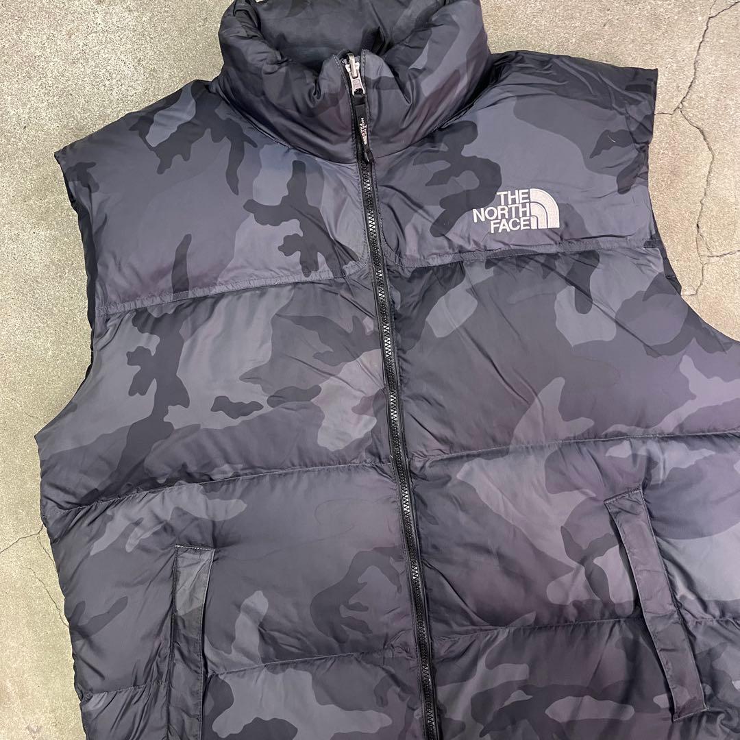 THE NORTH FACE ヌプシ ダウンベスト 迷彩 ND01587 XXL