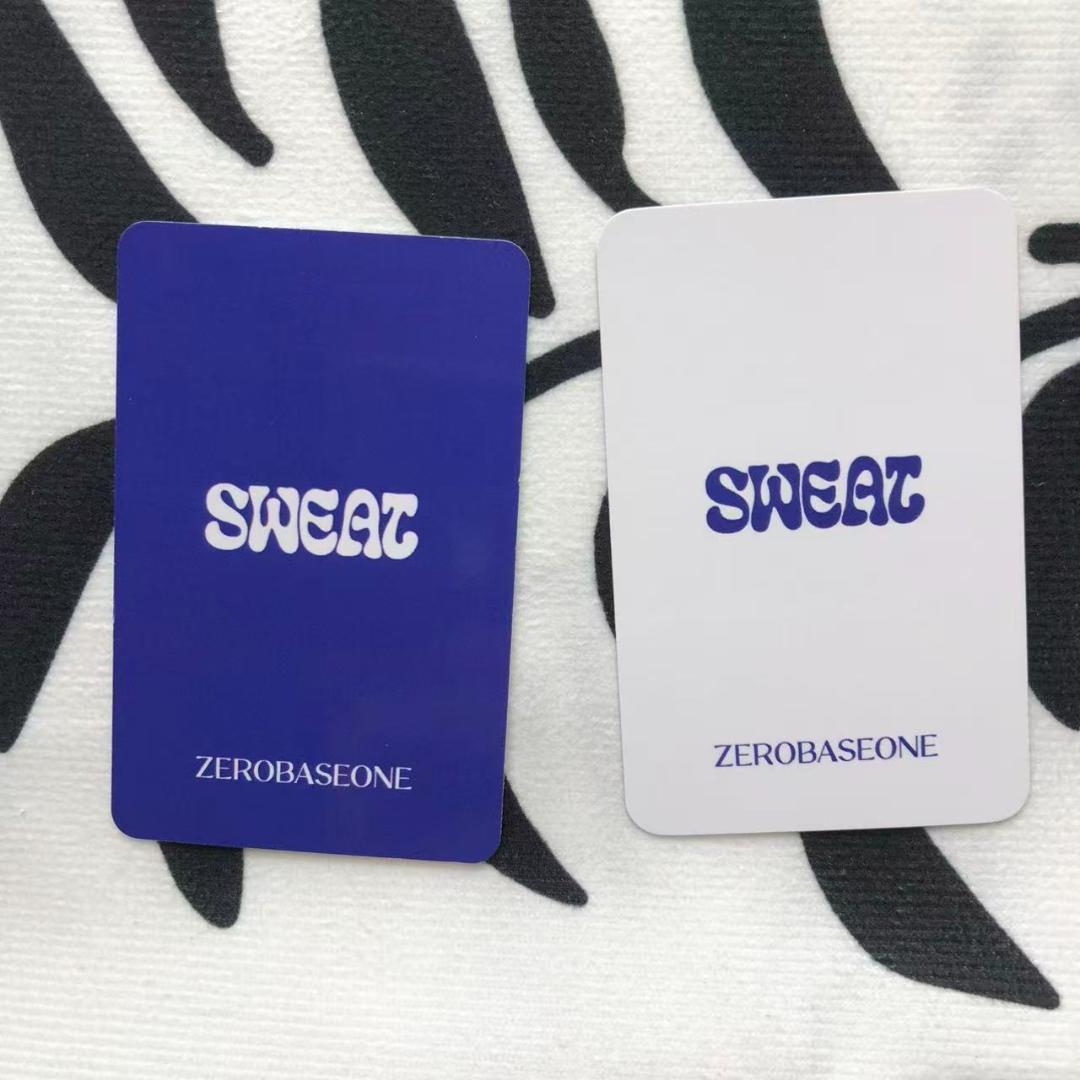 ZB1 ゼベワン SWEAT ゴヌク サノク トレカ 2枚