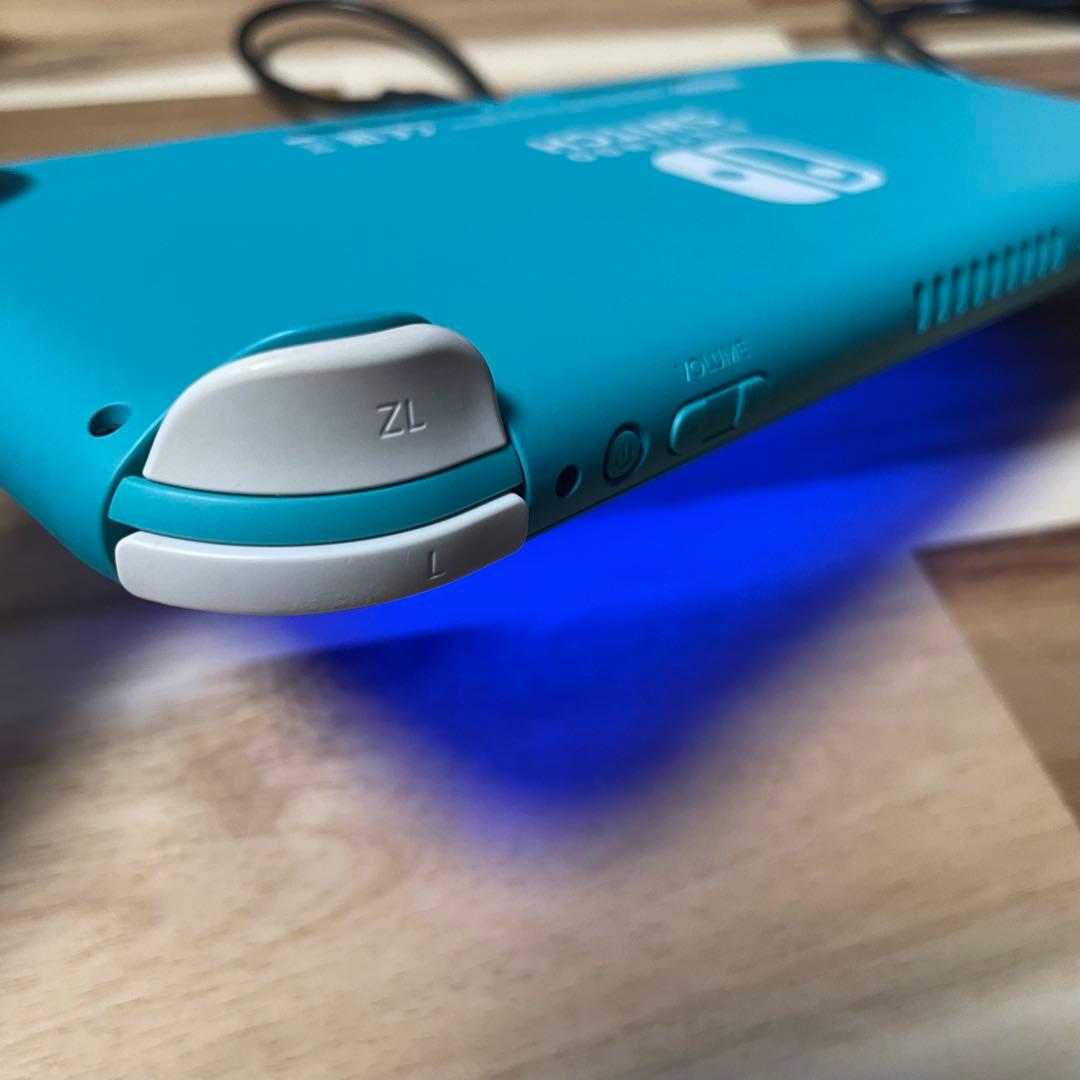 【ジャンク品】Switch Lite ターコイズ ブルスク 画面美品